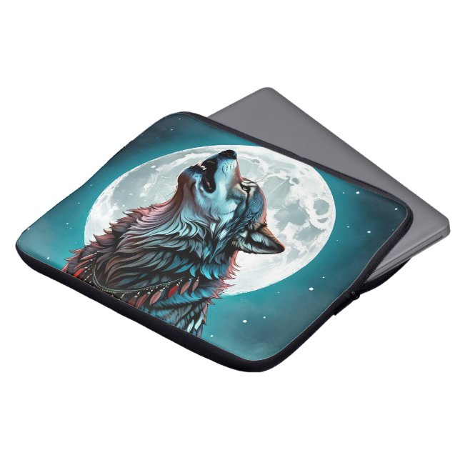 Howl Laptop Sleeve (Voorkant top)