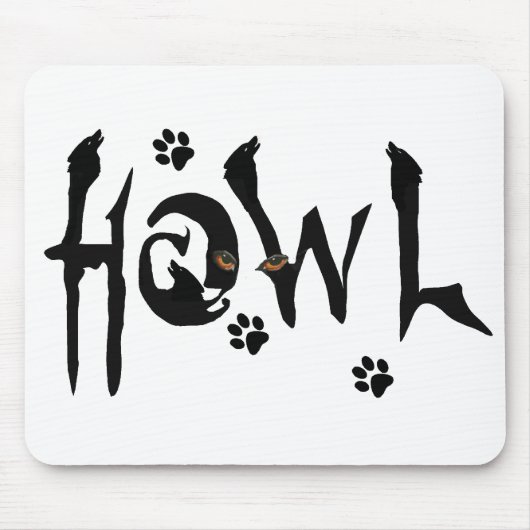 Howl Mousepad Muismat (Voorkant)