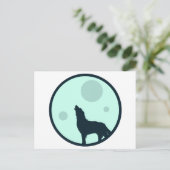 Howl naar de maan briefkaart (Staand voorkant)