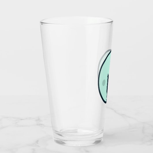 Howl naar de maan glas (Rechts)