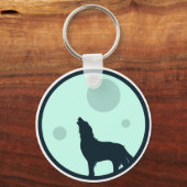 Howl naar de maan sleutelhanger (Voorkant)