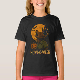 Howl-O-Ween Halloween T-Shirt - Grappige Weerwolf 
