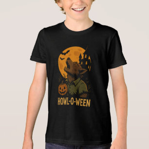 Howl-O-Ween Halloween T-Shirt - Grappige Weerwolf