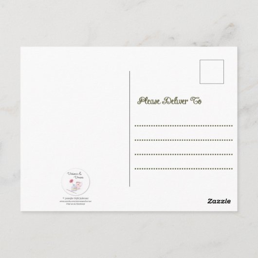 Howl-O-Ween Inspirerend Briefkaart (Achterkant)