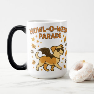 Howl O Ween Parade Moppie Hond Vleermuis Vleugels Magische Mok