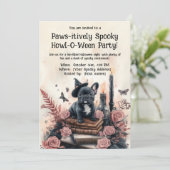 👻🐶Howl-O-Ween Party! Kaart (Staand voorkant)