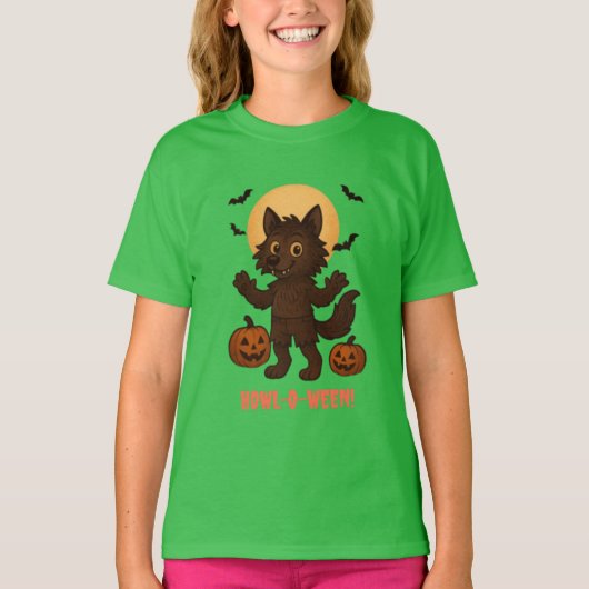 Howl-O-Ween T-shirt (Voorkant)