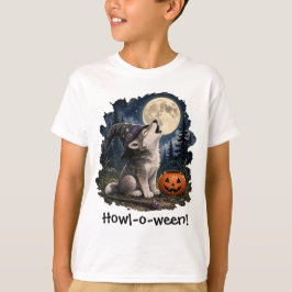 Howl-o-ween Wolf T-shirt