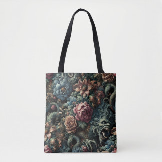 Howl of the Gilded Wild beroemd gemaakt door Gothi Tote Bag