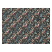 Howl of the Gilded Wild – Gothic Large Pattern Tafelkleed (Voorkant (Horizontaal))
