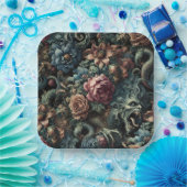 Howl of the Gilded Wild – Gothic Mythical Papieren Bordje (Feest)