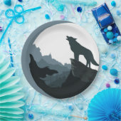 Howl op de maan papieren bordje (Feest)