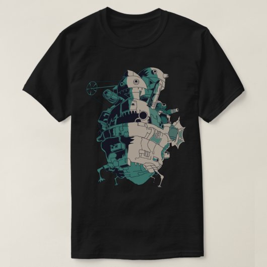 Howl_s Moving Castle T-shirt (Design voorkant)