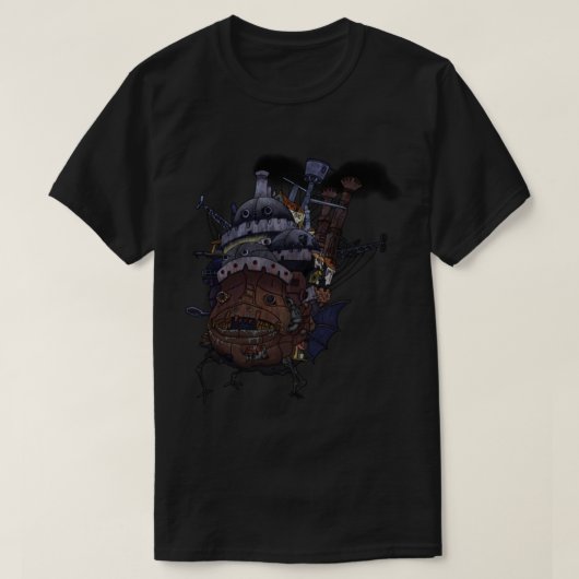 Howl_s-springkasteel (2) t-shirt (Design voorkant)