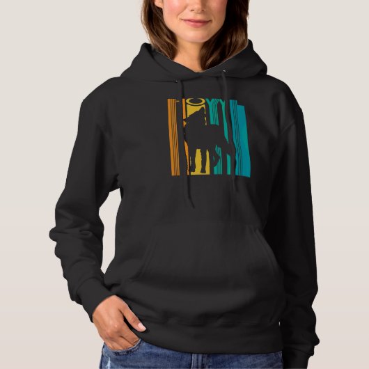 Howl voor een wolf hoodie (Voorkant)