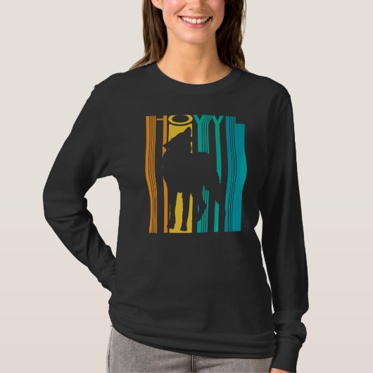 Howl voor een wolf t-shirt (Voorkant)