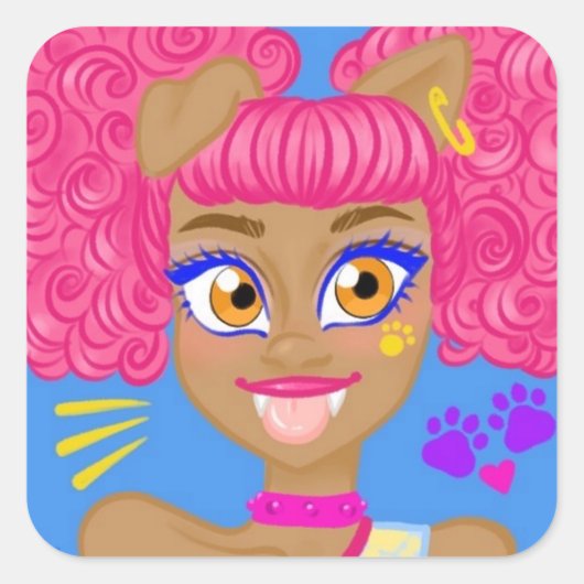 Howleen Wolf Monster High Stickers (Voorkant)