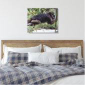 Howler Monkey Hangout Canvas Afdruk (Insitu (Slaapkamer))
