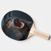 Howler Monkey howling - Funny Paddle Tafeltennisbatje (Zijkant)