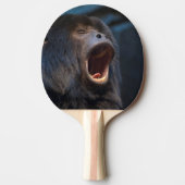 Howler Monkey howling - Funny Paddle Tafeltennisbatje (Voorkant)