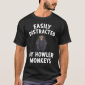 Howler Monkey Kleding Geweldige Monkeys Design T-shirt (Voorkant)