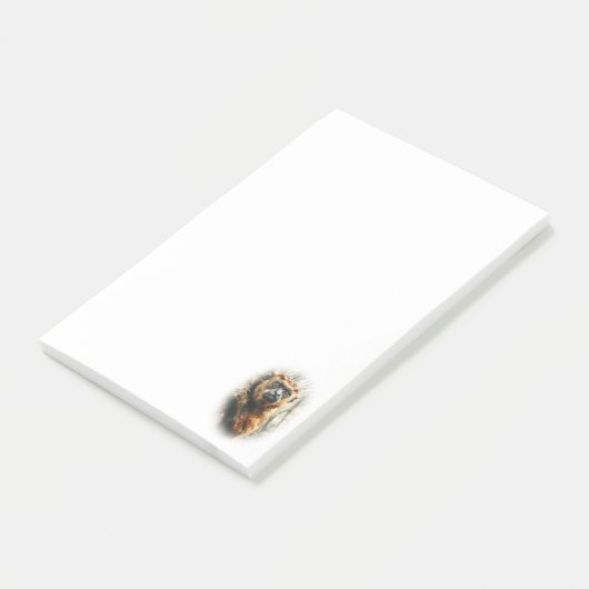 Howler Monkey Post-it® Notes (Schuin)