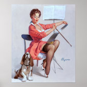 Howler Pin Up Poster (Voorkant)