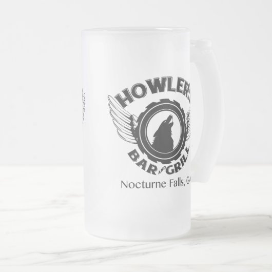 Howler's Frosted Mok (Voorkant rechts)