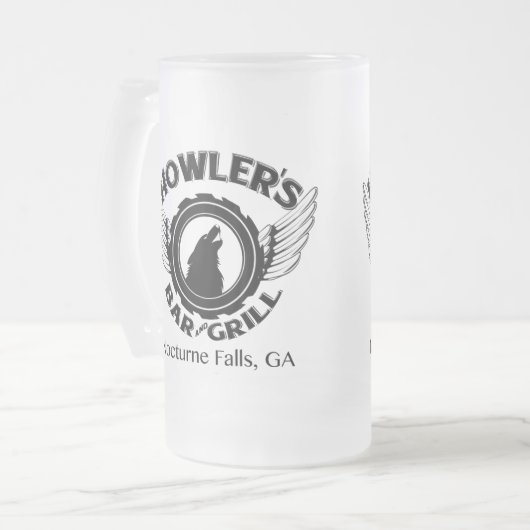 Howler's Frosted Mok (Voorkant links)