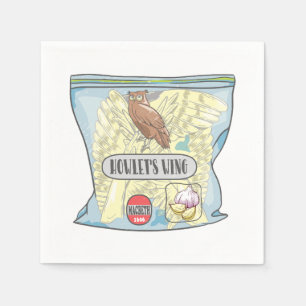 HOWLETS WING Macbeth heksen betovering. Servet