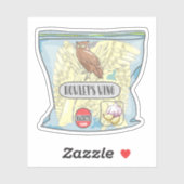 HOWLETS WING Macbeth heksen betovering. Sticker (Vel)