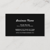 Howlin' Hot Rod Visitekaartje (Achterkant)