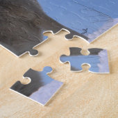 Howling Alaskan Timber Wolf Legpuzzel (Zijkant)