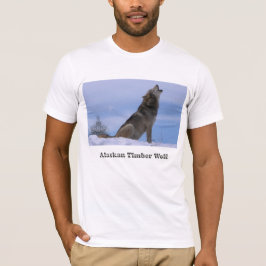 Howling Alaskan Timber Wolf T-shirt