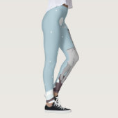 Howling Arctic Wolf Leggings (Rechts)