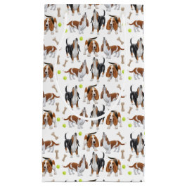 Howling Basset Hound Dogs Gift Bag Klein Cadeauzakje