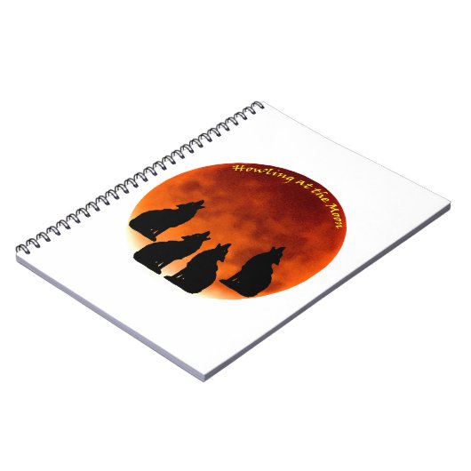 Howling bij de maan notitieboek (Linkerzijde)