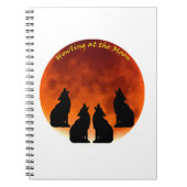 Howling bij de maan notitieboek (Voorkant)