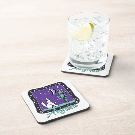 Howling Coyote Arizona Bier Onderzetter (Rechterzijde)