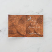 Howling Coyote - Funny Animal Birthday Kaart (Binnen)