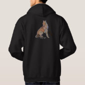 Howling Coyote Hoodie (Achterkant)