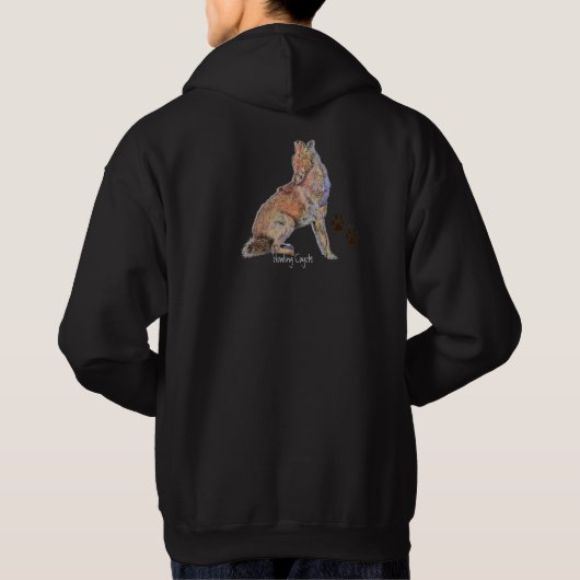 Howling Coyote Hoodie (Achterkant)