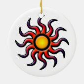 HOWLING COYOTE KERAMISCH ORNAMENT (Achterkant)