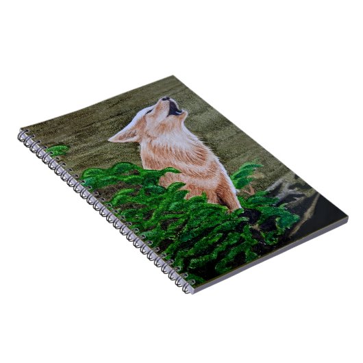 Howling Coyote Notitieboek (Rechterzijde)