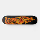 Howling Coyote Southwest Extreme Sports Skateboard (Horizontaal)
