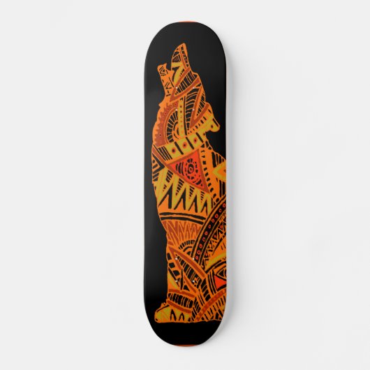 Howling Coyote Southwest Extreme Sports Skateboard (Voorkant)