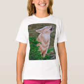 Howling Coyote T-shirt (Voorkant)