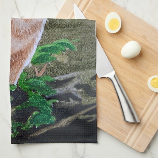 Howling Coyote Theedoek (Quarter Fold)