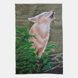 Howling Coyote Theedoek