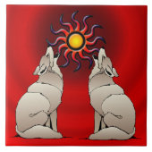 HOWLING COYOTES TEGELTJE (Voorkant)